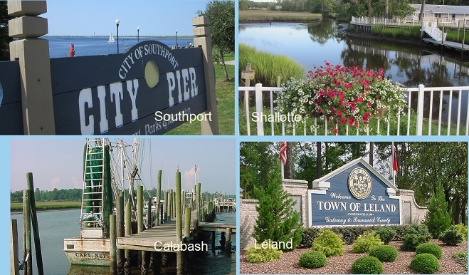 coastal North Carolina towns 